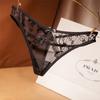 Японские кружевные трусики женские с низкой талией сексуальные дышащие сетчатые прозрачные трусики-стринги для девочек