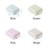 3-Layer Degradable Mini Dispenser Wheat Straw Medicine Storage Pill Boxes Travel Sealed
