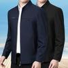Men Autumn Spring Thin Solid Color Social Jackets Causal Business Jacket Men Formal Office Dress Jacket Coat Male