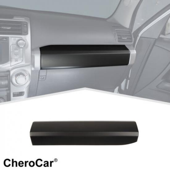 Matte Black Front Dash Co-Pilot Passenger Panel Trim Cover Strip For 4Runner 10+