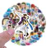 50 шт. Мультяшные наклейки Dragon Quest для гитары, скейтборда и мобильного телефона, водонепроницаемые и цветные