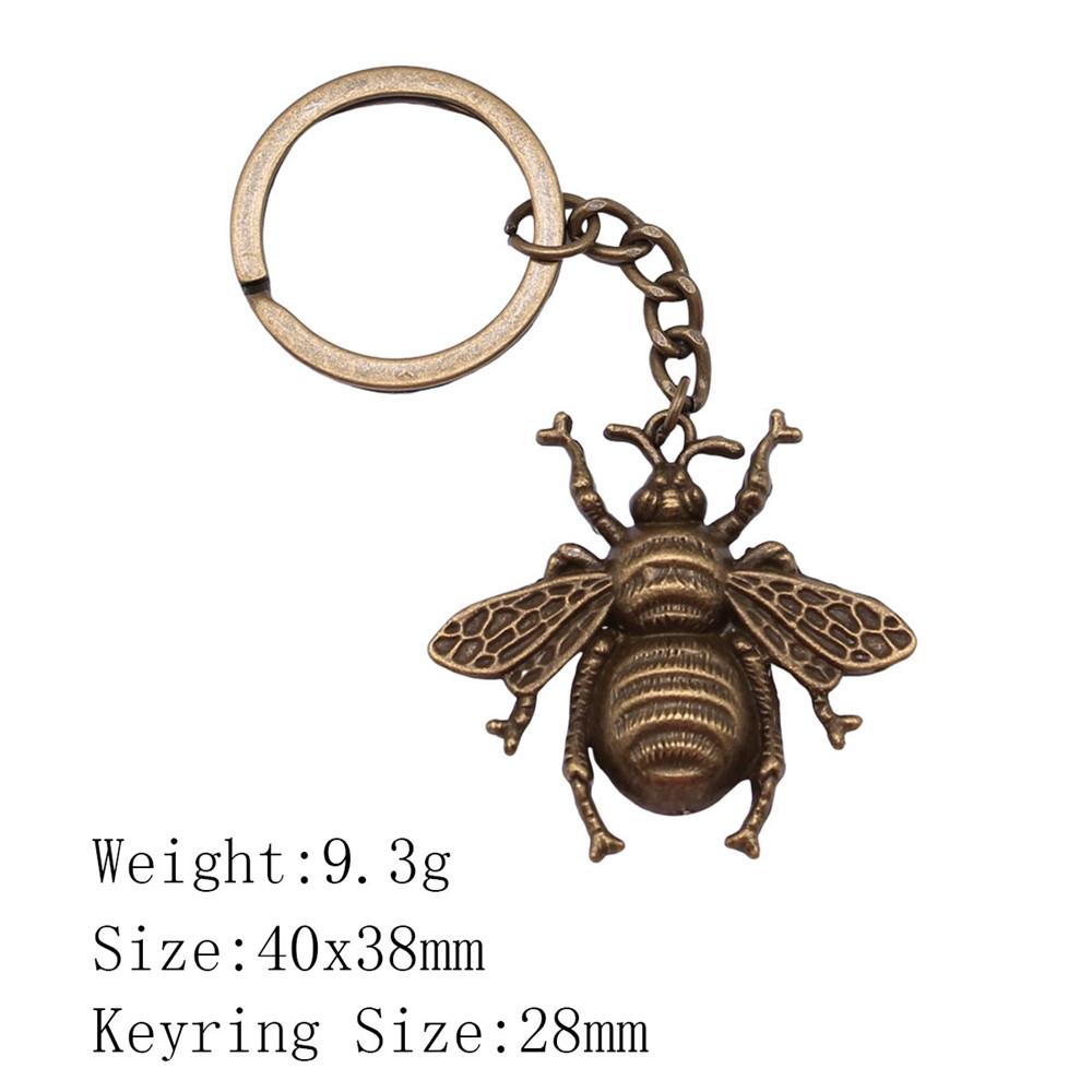 Рождественские украшения Автомобильный брелок Пчела Бабочка Брелок Дешевые вещи Детский брелок