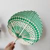 Traditional Fan Cattail-Leaf Fan Summer Cooling Hanging Fan Hand-Woven Fan  Living Room Decoration
