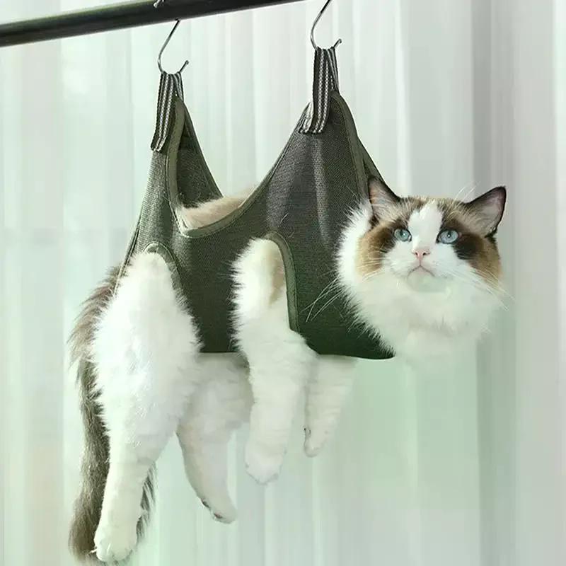 Гамак для ухода за домашними животными Помощник Кошка Собака Гамак Собаки Ремонт Ногтей В Красоте Гамак Сумка-Ограничитель Аксессуары для Животных