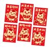 Pack of 6 Cartoon Horse Designs Red Envelopes Chinese Zodiac 2026 Year of Horse Paper Money Holder Envelopes