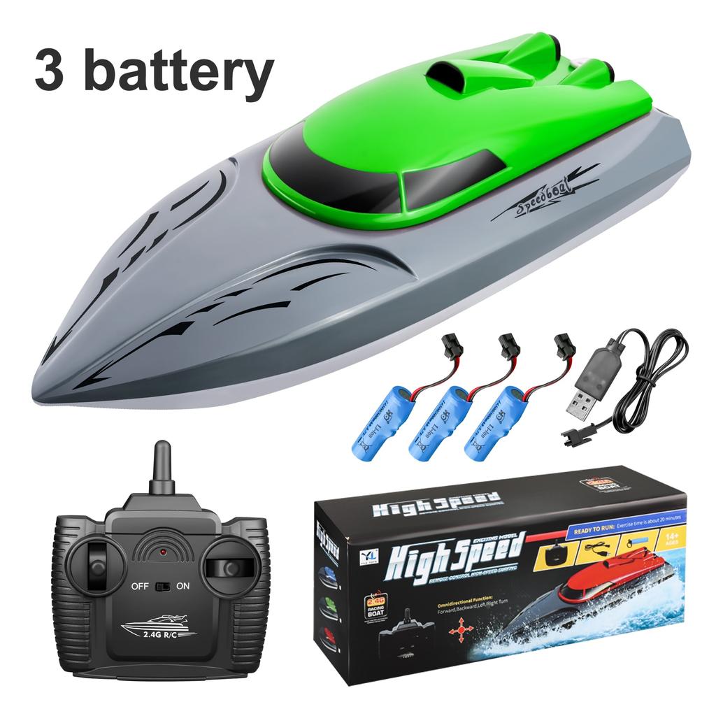 High-speed Yacht RC Boats 2.4G Upgraded Remote Control Ship Charging Version Summer Toys for Competition Gift