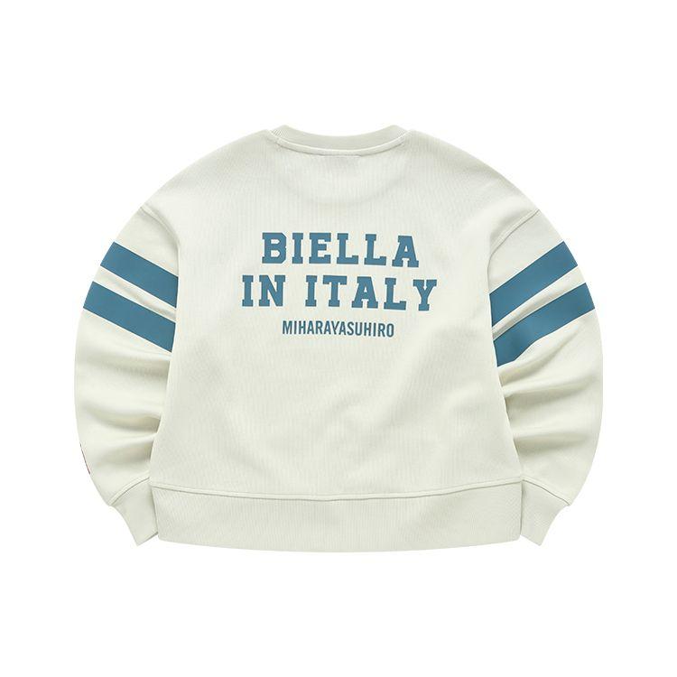 Fila X MIHARA YASUHIRO Свитшот с логотипом Женский свитшот Серо-голубой F11W213207F-GY