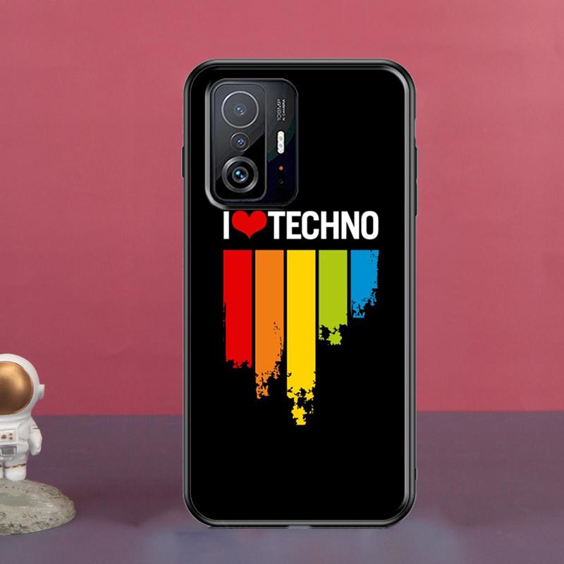 Чехол в стиле техно-музыка для POCO X5 X3 F5 Pro X4 F4 GT M5s C40 F3 для Xiaomi 13 Lite 12 11T 12T Pro 12X