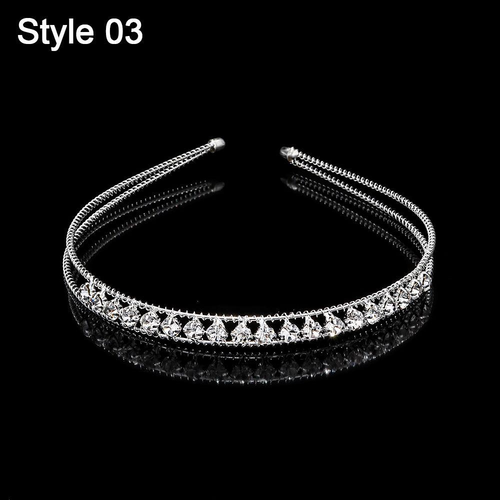 Girls Wedding Party Headdress Crown Headbands Fashion Hair Accessories Princess Tiara Headpieces
