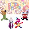 Lovely Soft Dinosaur Plush Doll Cute Circus Clown Candy Princess Plushie Gift