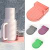 Silicone Water Bottle & Tumbler Drain Rack - Fits 40oz/30oz Cups, Perfect for Sports & Outdoor Activities