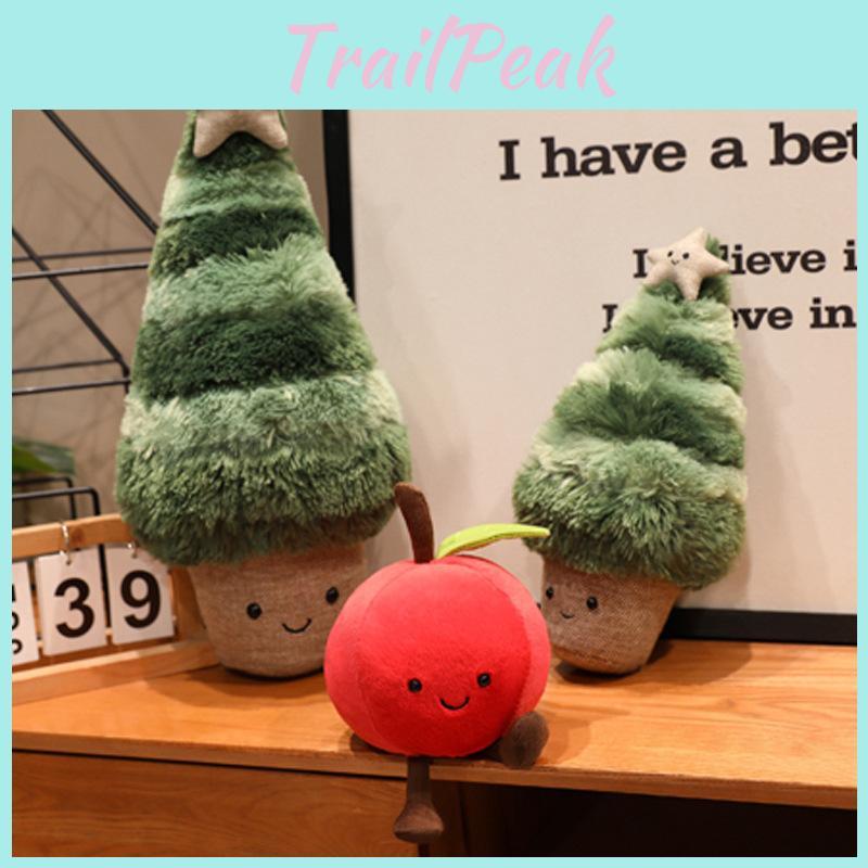 Christmas Snowball Tree Plush Doll Christmas Decoration Toy Children
