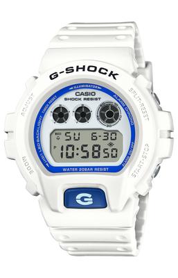 Casio СЕРИЯ СКРЫТОГО СВЕЧЕНИЯ Белые Часы G-Shock DW-6900HDS-7JF Мужские