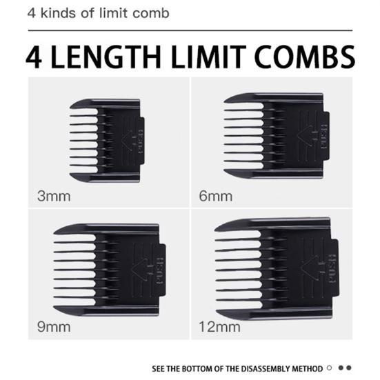 Машинка для стрижки домашних животных с зарядкой через USB, перезаряжаемые инструменты для ухода за шерстью, мощные, острые, электрические