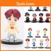 Очаровательный набор из 7 мини-фигурок Bts Tinytan с изображением Dynamite Bangtan Boys Для подарка и коллекции