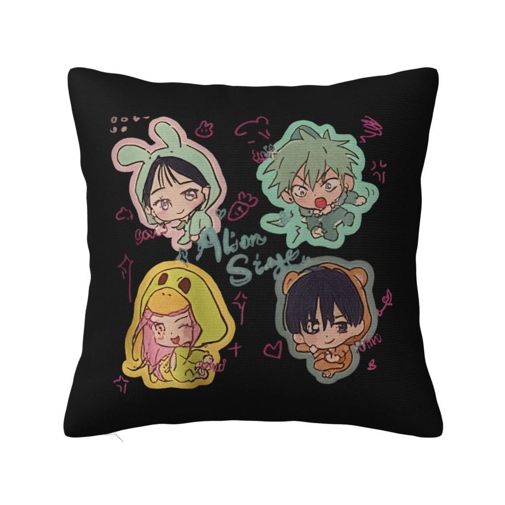 Alien Stage Anime Pillowcase Polyester Cushion Cover Gift Luka Ivan Till Mizi Pillow Case Cover Home Square 40X40Cm