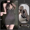 Sex underwear Sexy uniform Temptation neck one-piece pajamas hip skirt Abstinence suit