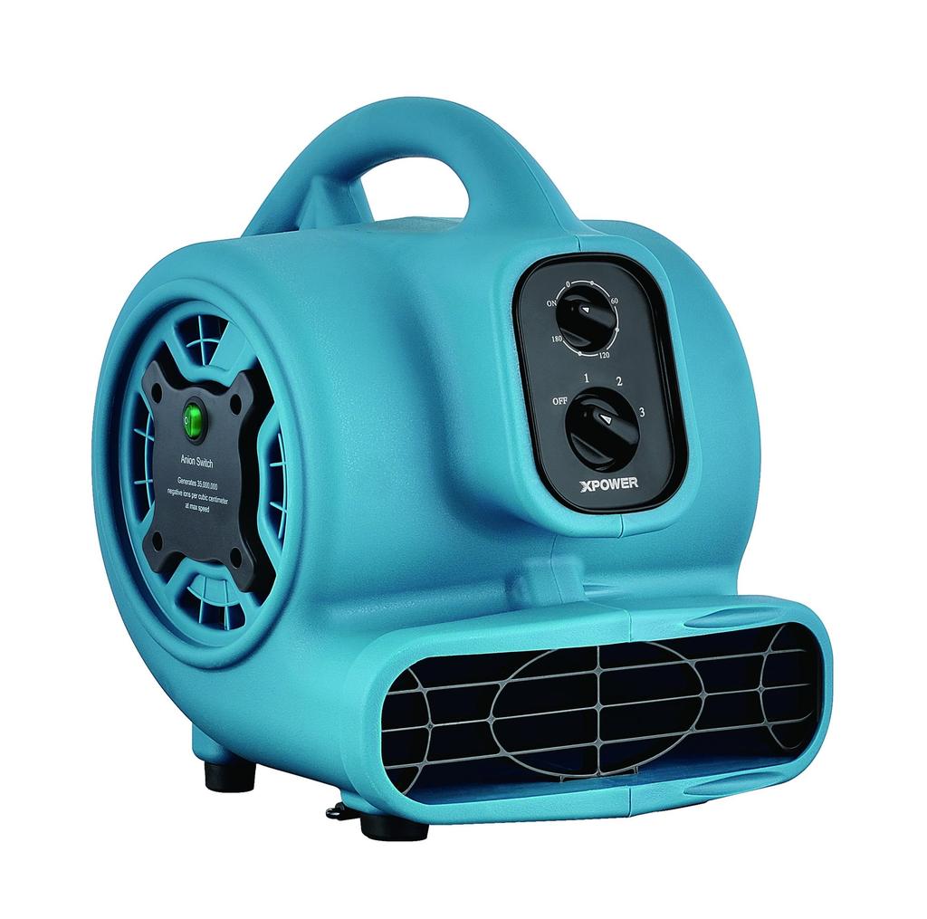 Freshen Aire Scented Air Mover Floor blower with Timer and Ionizer  XPOWER Blue P-250NT