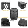 Bike Rack Rear Carrier Bag Trunk Bag  PU Leather Waterproof 9L Large Capacity Storage Luggage Cycle Storage Bag