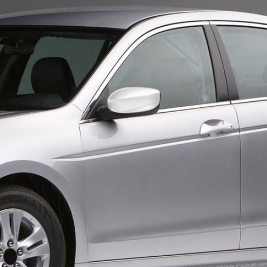 Left Driver Side Mirror Cover Cap Accessories For Honda Accord 2008-2012 White