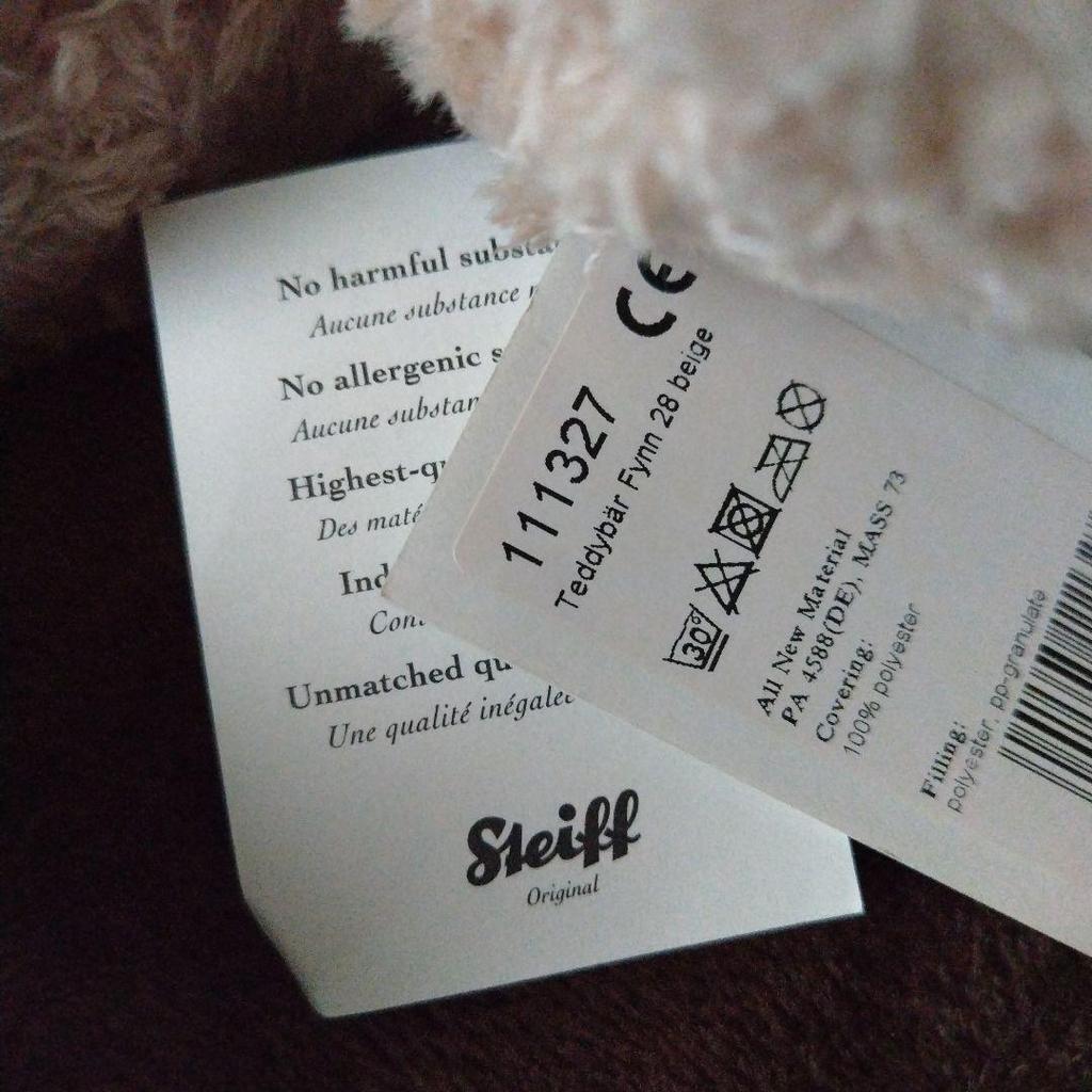[USED] Exclusive Steiff teddy bear plush toy
