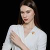 Универсальные броши в виде пчелы из мультфильма для женщин и девочек, изысканные милые булавки, темпераментные блестящие корсажи, аксессуары для одежды, подарки