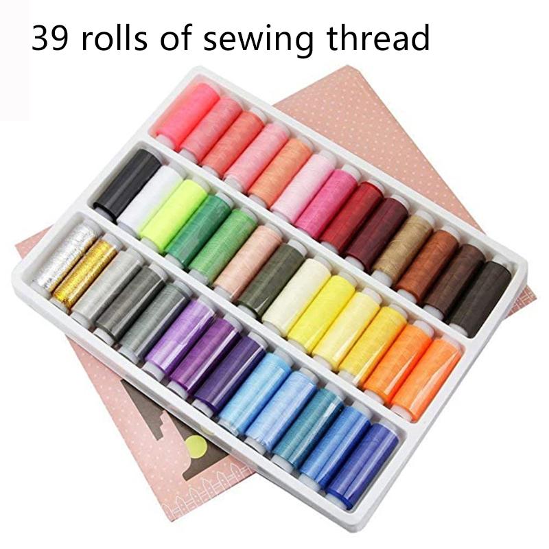 Швейный набор Мини Ручная швейная машинка Игла Набор ниток Бытовая одежда DIY Заплатки Шитье Рукоделие Инструменты Принадлежности TMZ