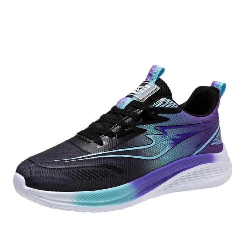 New Arrival Mesh Breathable Trendy Unisex Sneakers, Light Soft Sole Carbon Plate Running Shoes