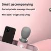 Ультракомпактная портативная электрическая массажная палка — зарядка через USB, высокоскоростной мотор и высокочастотная вибрация для полного расслабления тела