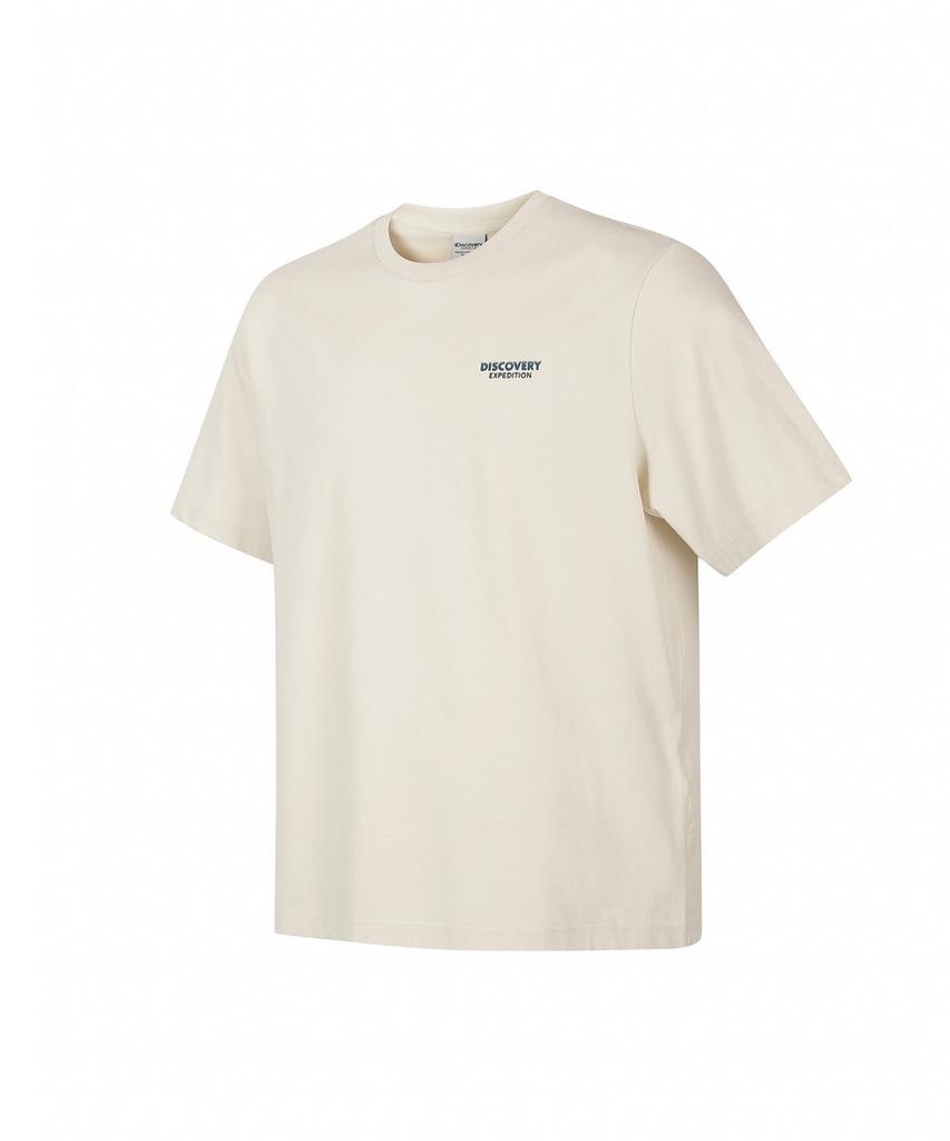 DISCOVERY EXPEDITION Uni Freshvent Футболка с коротким рукавом с графическим принтом (D/Слоновая кость)