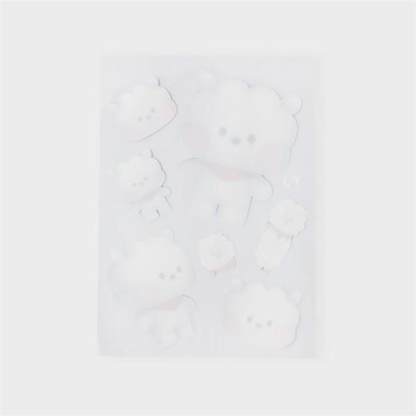 LINE FRIENDS BT21 RJ Big & Tiny Remover Bubble Sticker