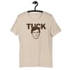 TUCKER CARLSON Новости TUCK Бежевая футболка с коротким рукавом Унисекс Футболка Унисекс Футболка