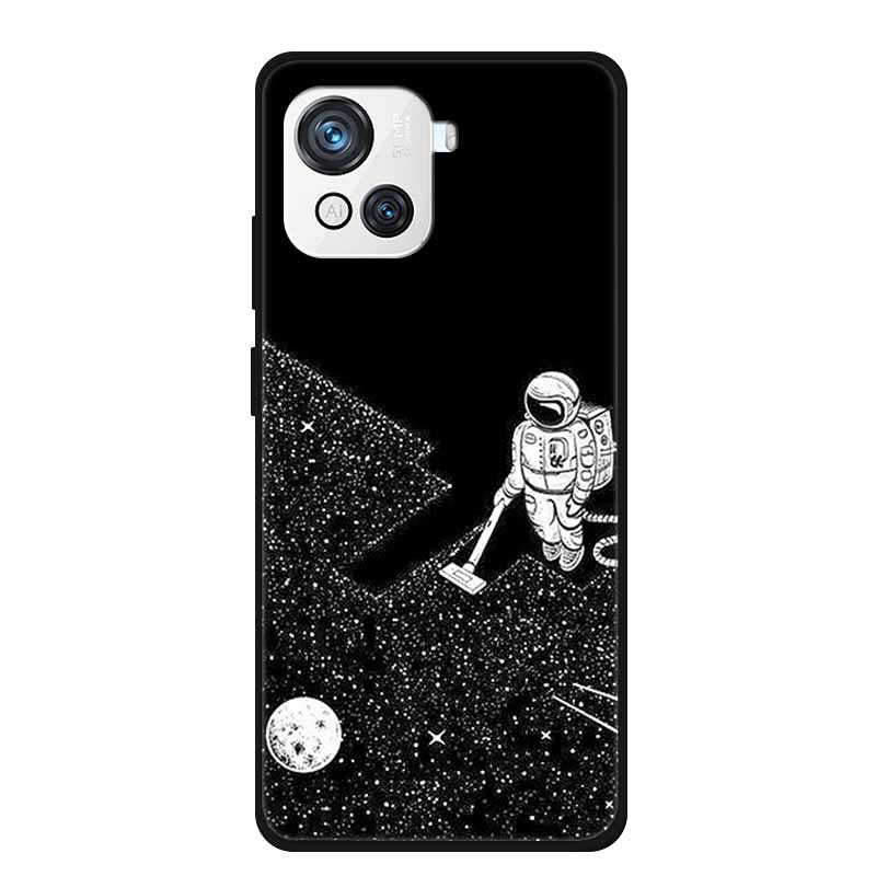Для чехла Oscal C80 Защитная крышка 6.5" Крутой Лев Кошка Мягкий Силикон Задняя Панель Телефона Для Blackview Oscal C80 C 80 Бампер Чехол