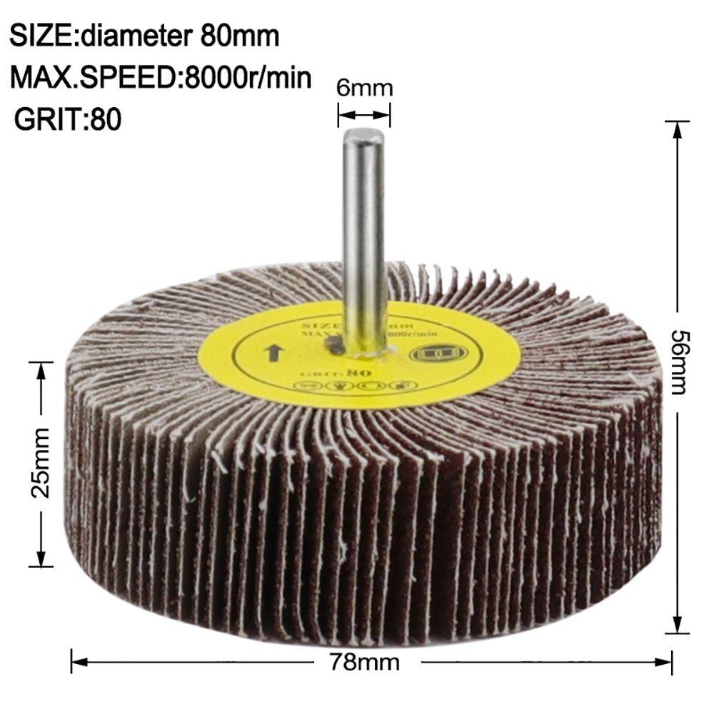 1Pcs Grinding Accessories Grinding Wheel Abrasive Sandpaper Polishing Disc  For Drill