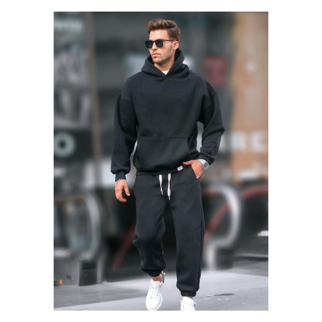 Soft Gray 3 Thread Thick Tracksuit