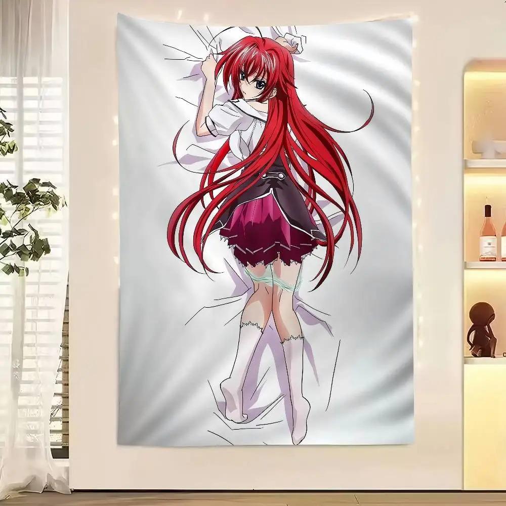 Аниме High School Dxd DIY Липкий Цветной Гобелен Настенный Бохо Настенные Гобелены Мандала Настенное Искусство
