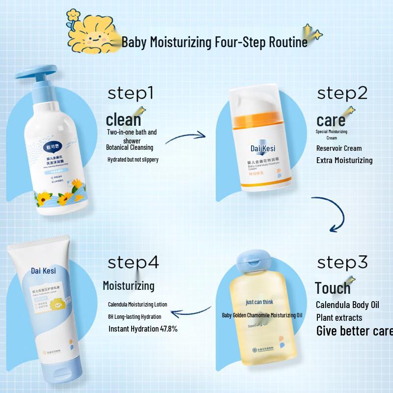 Дэйкеси Детский крем с календулой