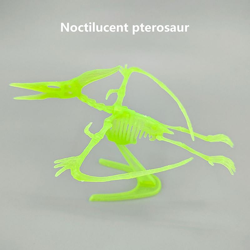 1 Набор Детская Игрушка Сделай Сам Сборка Юрский Динозавр Ископаемый Скелет Мозазавр Тираннозавр Коллекция Фигурок Креативная Модель