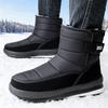 Shoes Men's Cotton Shoes Snow Boots Large Size Cold-proof Cotton Boots EA Cold Sticky Men's Boots Thickened Medium Boots