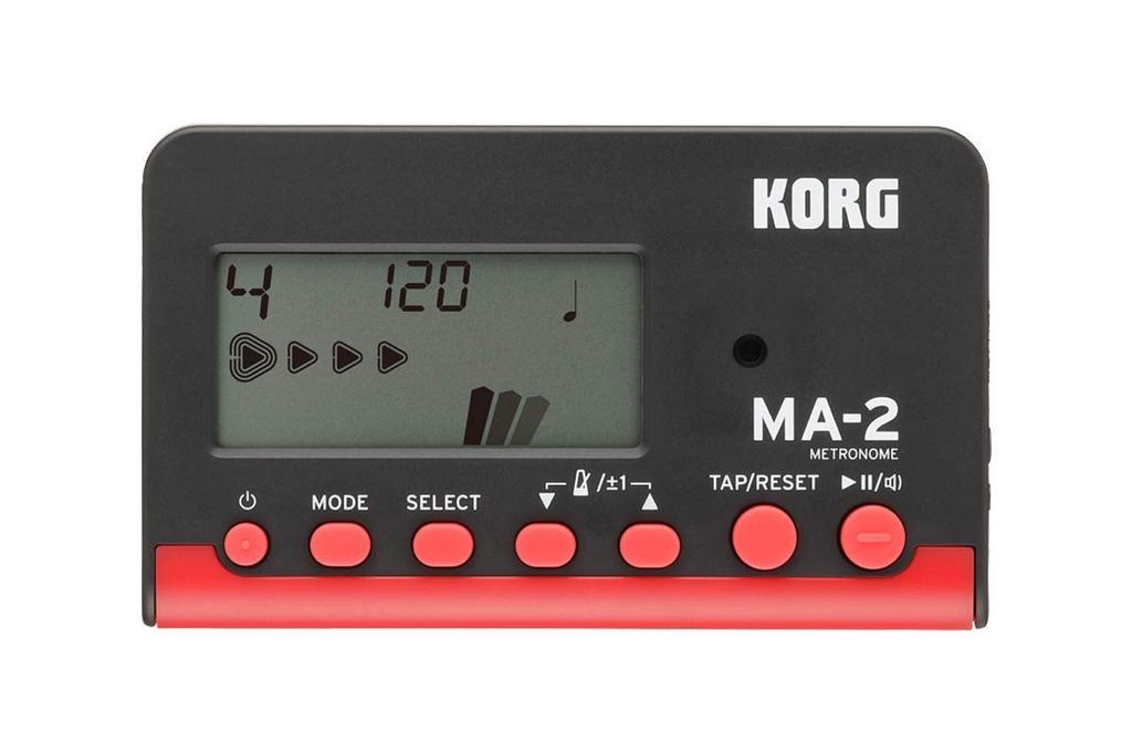 KORG Metronome Black Red 10 предметов набор [Оптовая закупка] - MA-2 и MA-2-BKRD