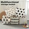 Folding Fabric Laundry Basket Washing Dirty Clothes Hamper Toy Bin Storage Bag