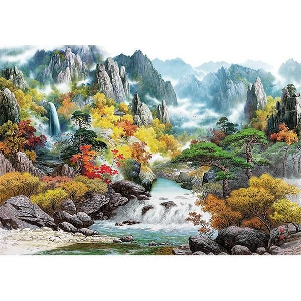 Jigsaw Puzzle - Multiplier, 1000 Pieces, Mixed Colors Jigsaw Puzzle, Childrens Games, Educational Toys