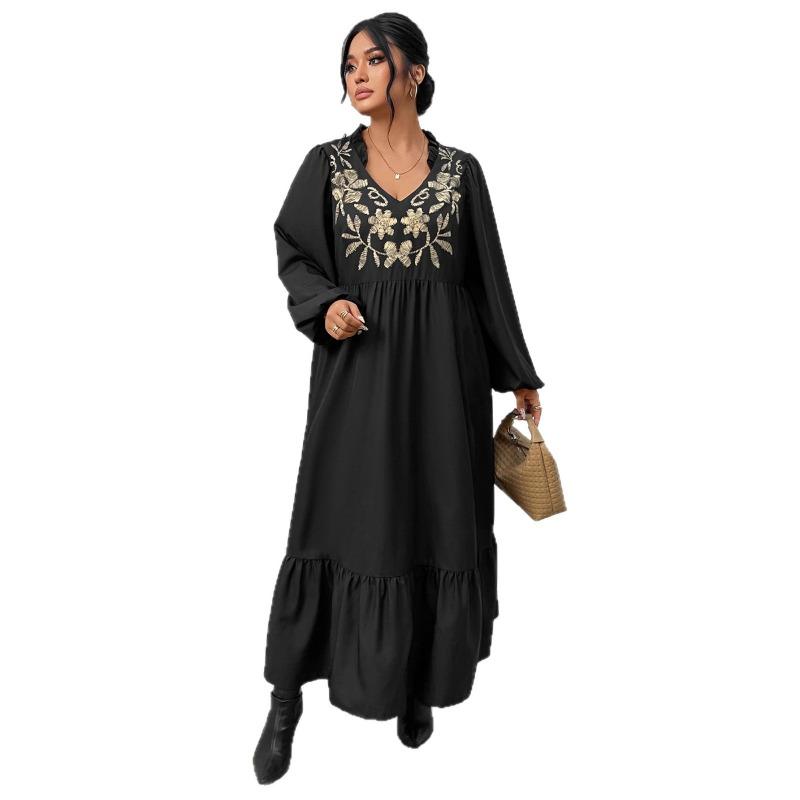 Платье женское с завышенной талией, приталенное, с оборками и принтами