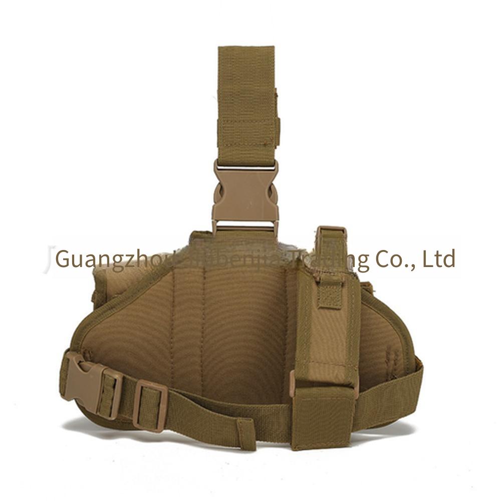Tactical Camouflage Thigh Leg Bag, MOLLE Modular Leg Holster, Hidden Waist Combo Pack for CS Wargame & Wild Camping