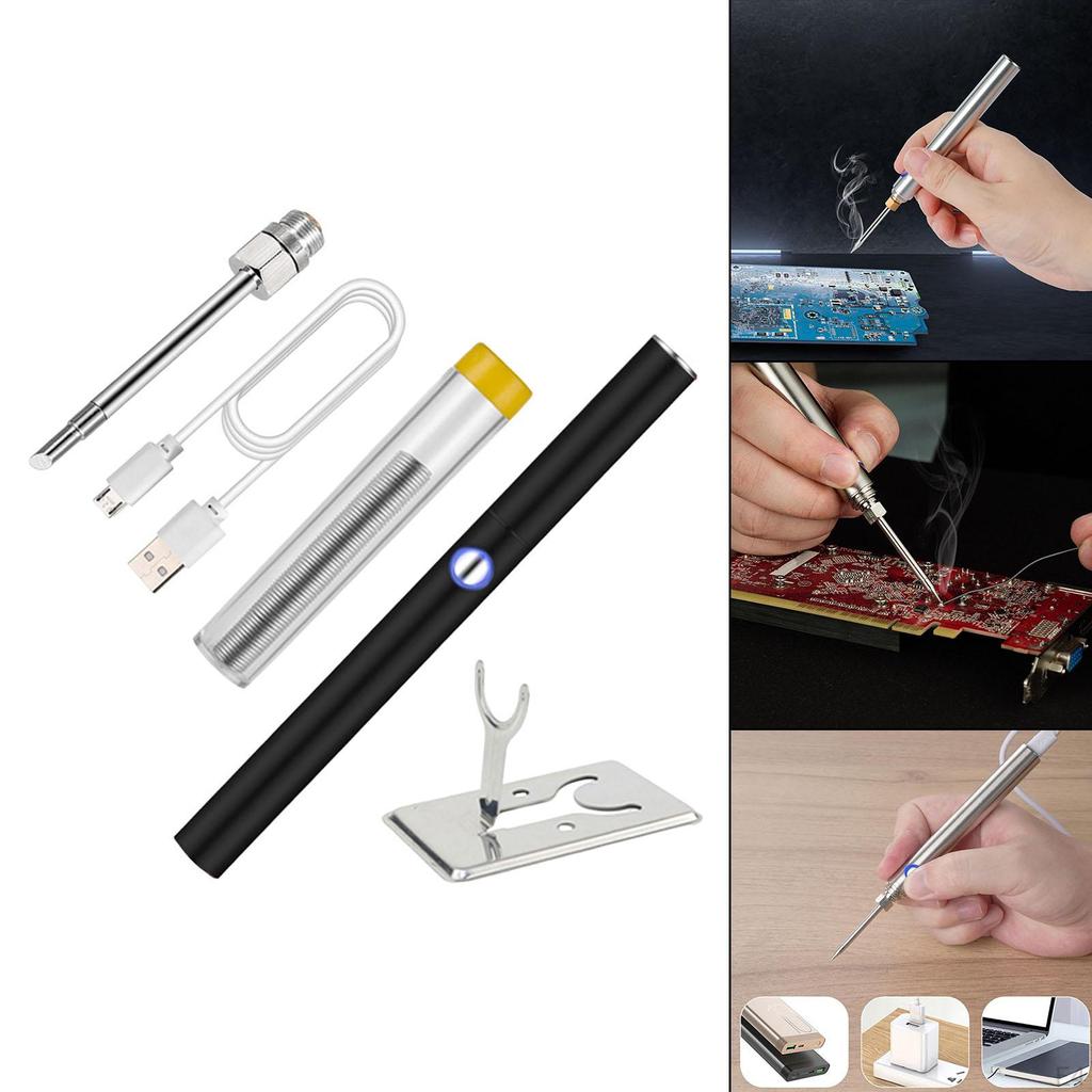 Железный комплект, аккумулятор емкостью 1100 мАч, регулируемая температура для ремонта