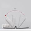Portable Folding Massage Comb Soft Tooth Anti Static Hair Brush Professional Hairdressing Comb Travel Portable Detangling Comb