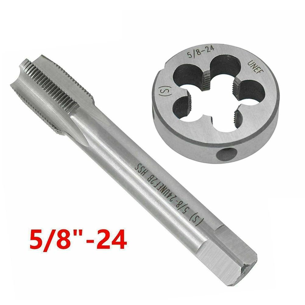 HSS 5/8"-24 UNEF Right Hand Thread Tap and Die Set 5/8 X 24