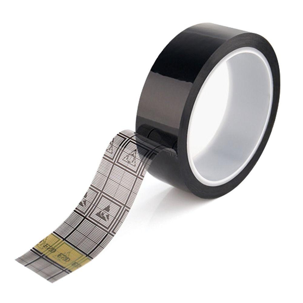 Black Film Hardware Waterproof High Viscosity Tape Grid Anti-Static Tapes Anti Static ESD Tape