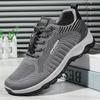 Shoes Men's Walking Shoes Versatile Single Shoes Flying Woven Sneakers Breathable Mesh Shoes Non-smelly Feet Men's Shoes Couple Running Shoes