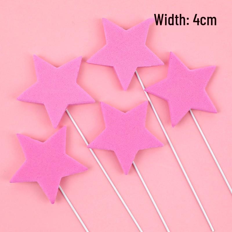 Pink Themed Cake Decor: Heart & Cloud Balloons with Insert Cards for Birthday Parties